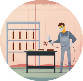 Contactez PMSI, entreprise de sablage et thermolaquage à Ennery, proche de Cergy Pontoise, dans le Val d'Oise (95)